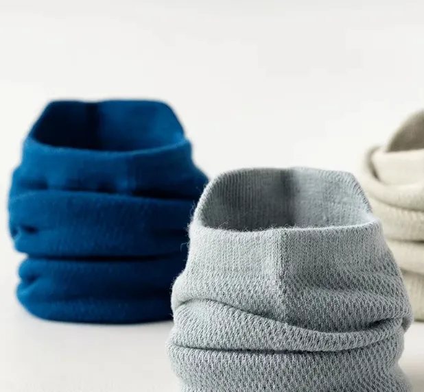 Cotton Mesh Socks Detail 1