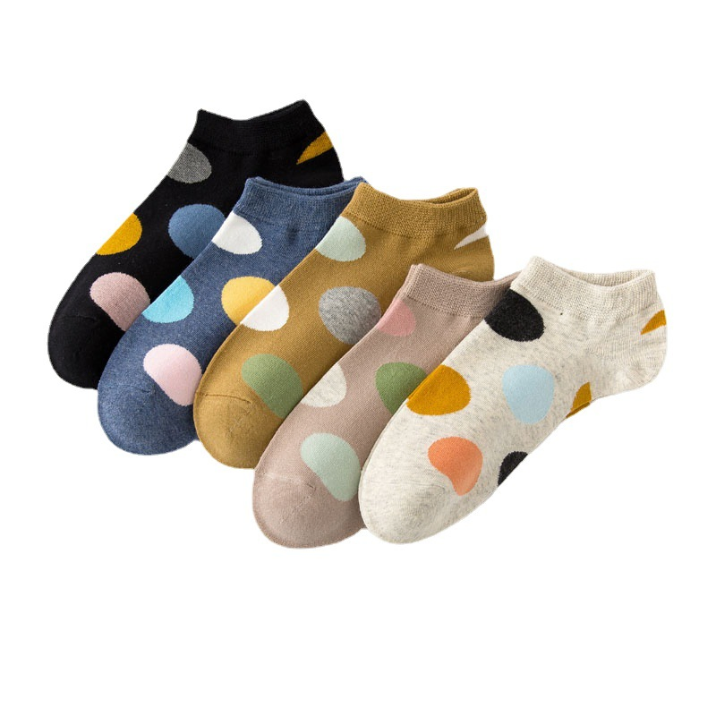 Trendy Men's Dress Socks Cotton Ankle Socks Cushion Men Sports Socks