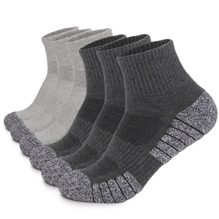 Hiking Basketball Men Terry Sport Sock