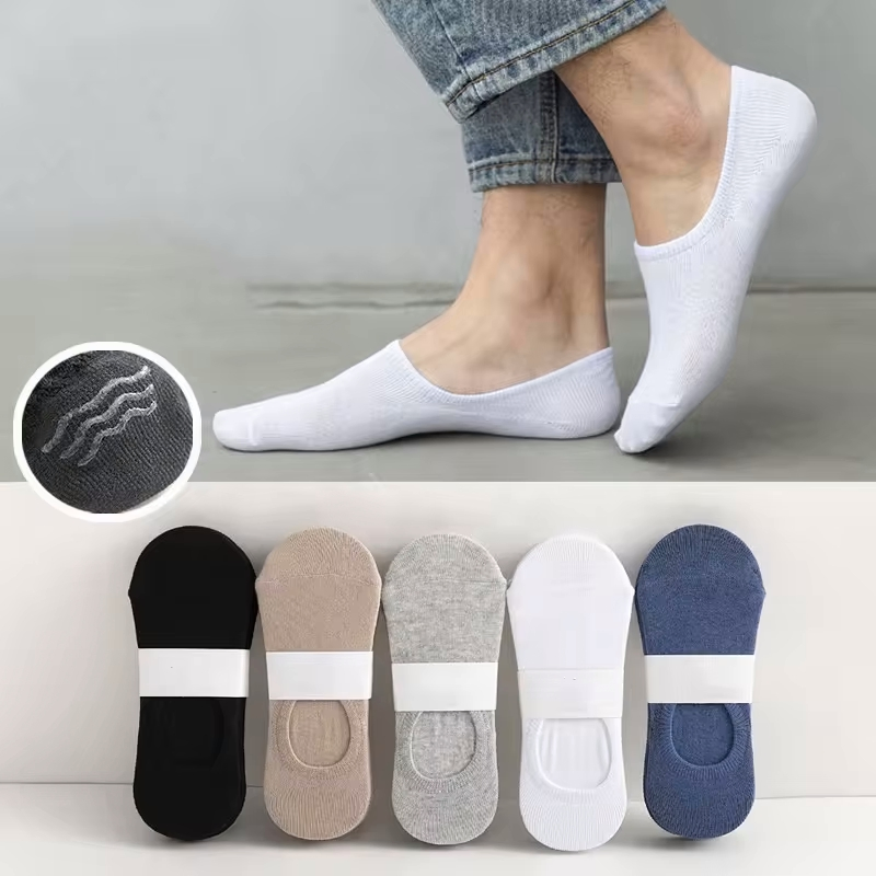 Wholesale No Show Logo Design Cotton Non Slip Men Unisex Women Brand Packaging Sports Custom Socks