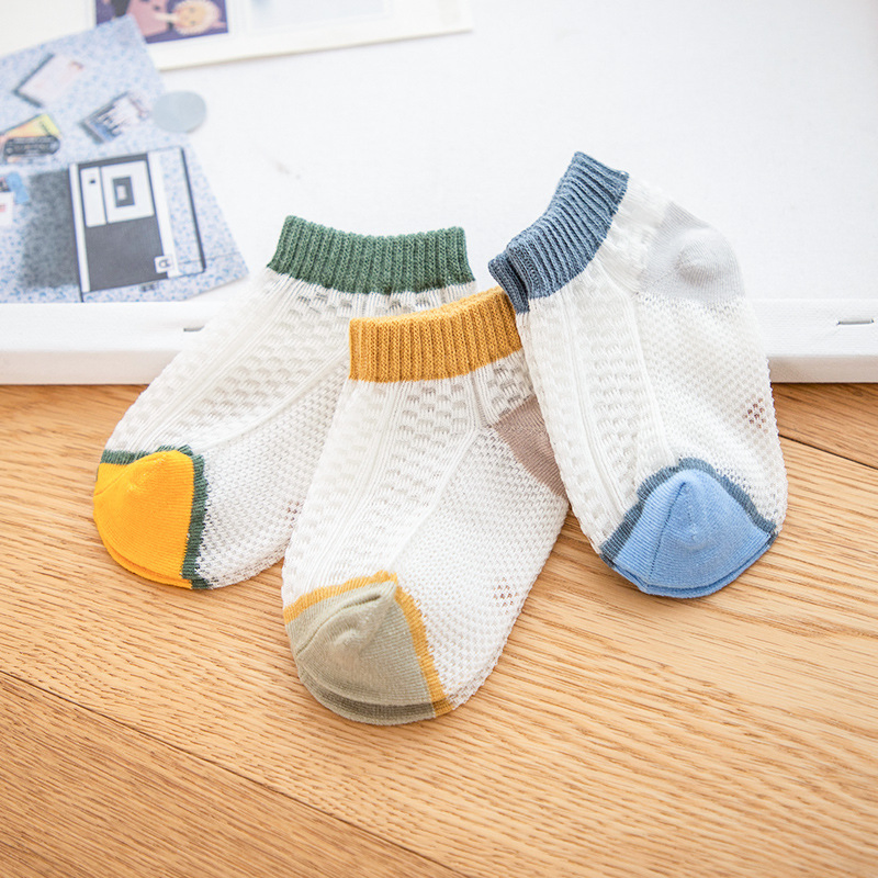 Breathable Summer Baby Mesh Socks with Custom Logo