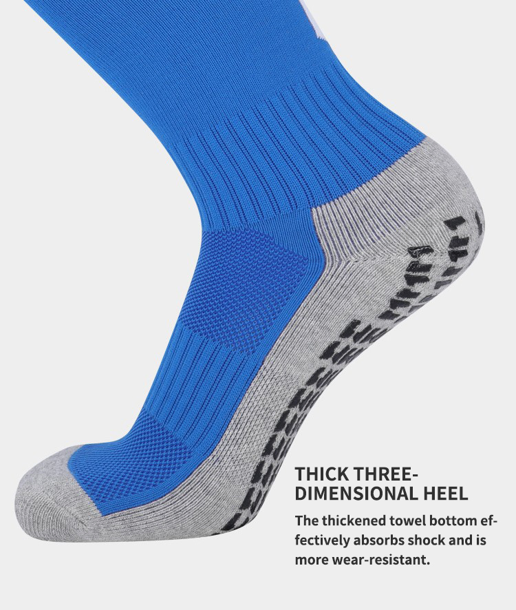 Wholesale Custom Knee High Basketball Socks Non Slip Football Soccer Socks for Women Men Training Sports