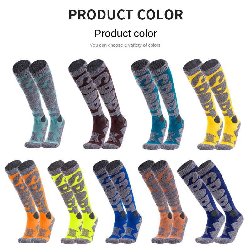 Winter Warm Knee Socks Outdoor Mountaineering Skiing etc Performance Socks.