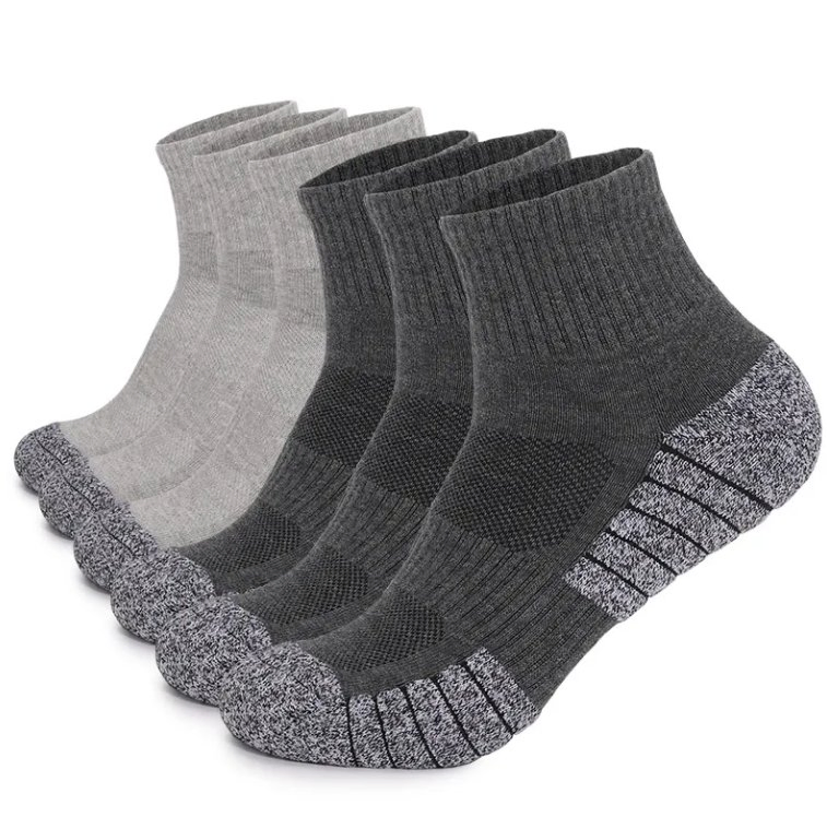 Hiking Basketball Men Terry Sport Sock