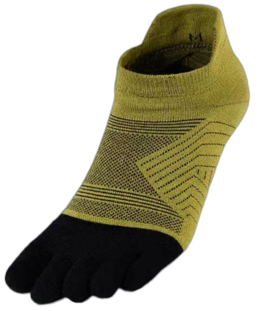 Merino Wool Five-Toe High-Elasticity Three-Dimensional Design Short Socks