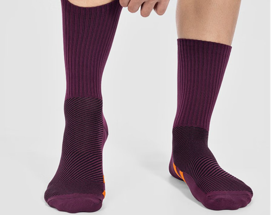 MID-Calf Compression High-Elasticity Cycling Socks Outdoor Four Season