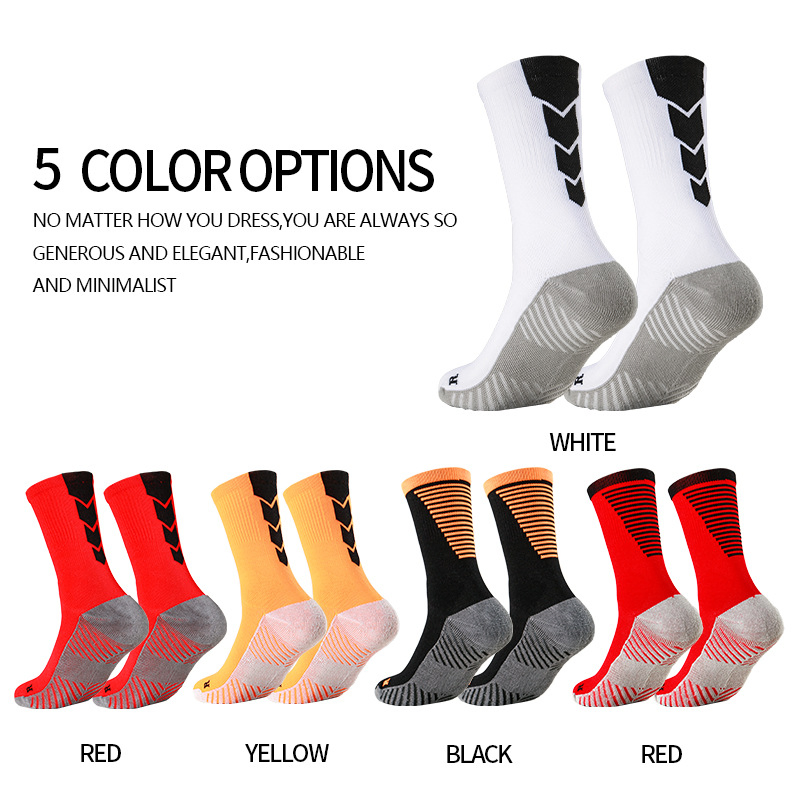 Xianghui Football Thick Professional Training Sports Socks with Non-Slip and Terry