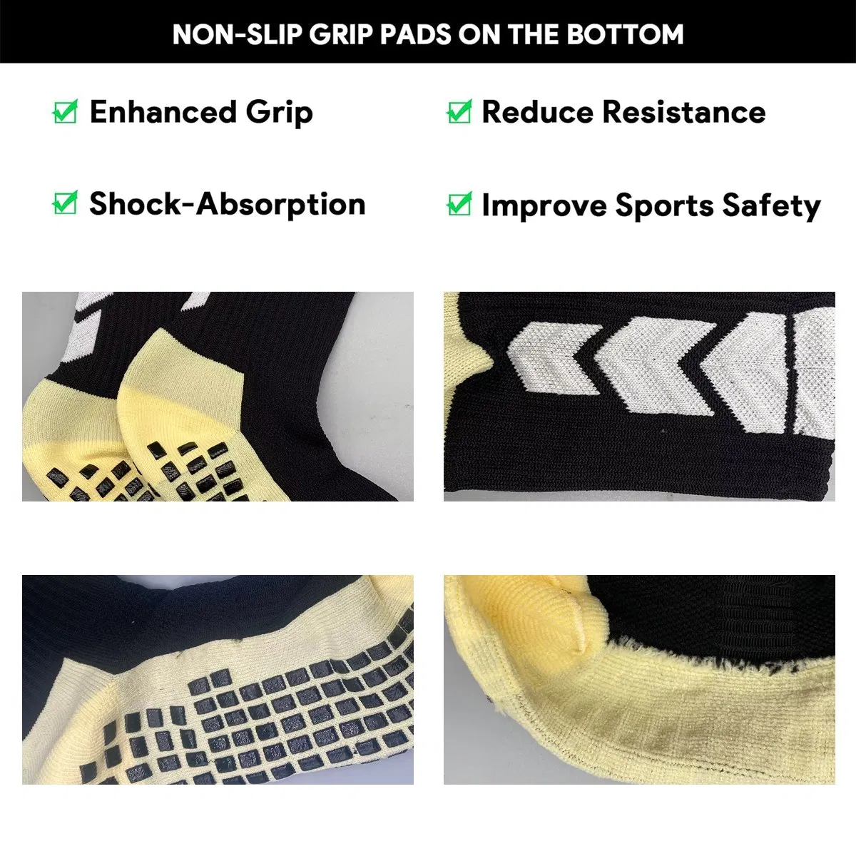 2024 Latest Design Wholesale Price Short Style Soccer Training Socks