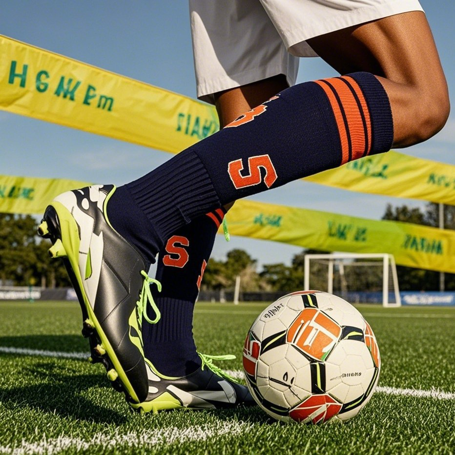 Custom Non-Slip Socks Football Man Sport High Sports Long Anti-Blister Breathable Basketball Socks White Black