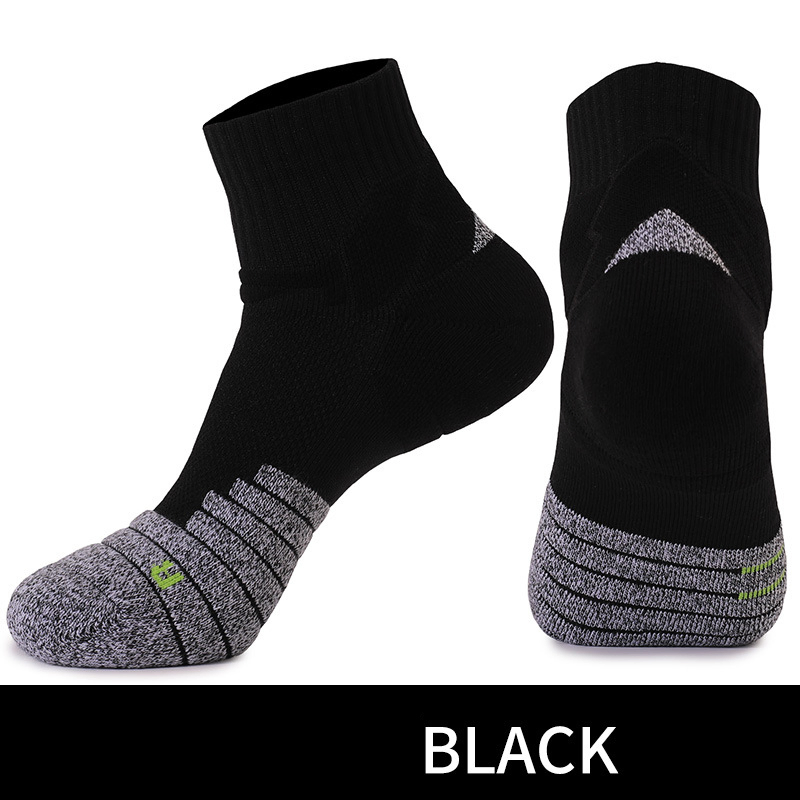 Non-Stuffy Breathable Hiking Socks Thickened Towel Soles Professional Running Sports Socks