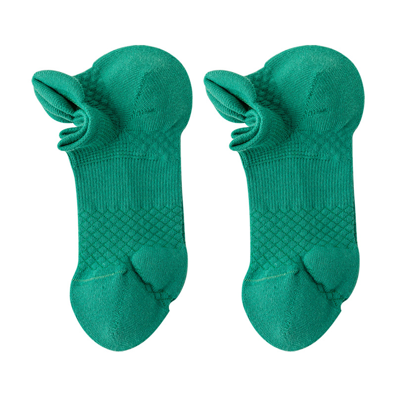 Sports No-Show Durable Non-Slip Knitting Running Breathable Quick-Drying Summer Spring Socks