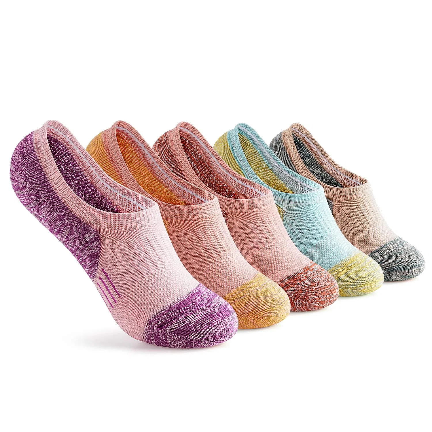 Custom Women Sports Ankle Cotton No Show Breathable Comfortable Socks