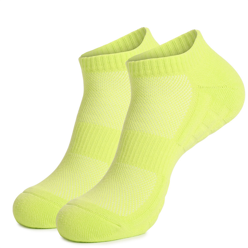 Custom Cushioned Athletic Sports Socks No Show Compression Running Socks