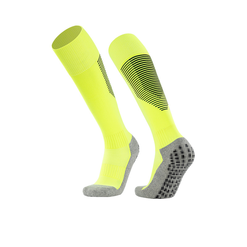 Kids' Football Socks Boys/Girls Over-The-Knee Terry Lined with Anti-Slip Sole Youth Training Sports Socks