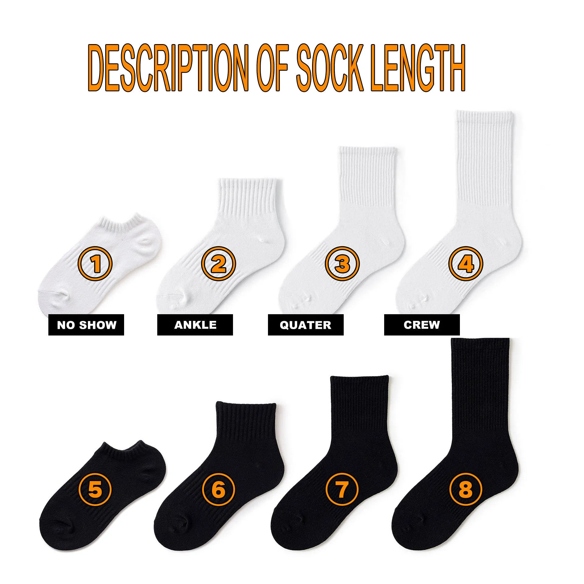 AI-MICH OEM Manufacture Low Cotton Packaging Jacquard Embroidery Print Knitted Crew Ankle Sport Socks