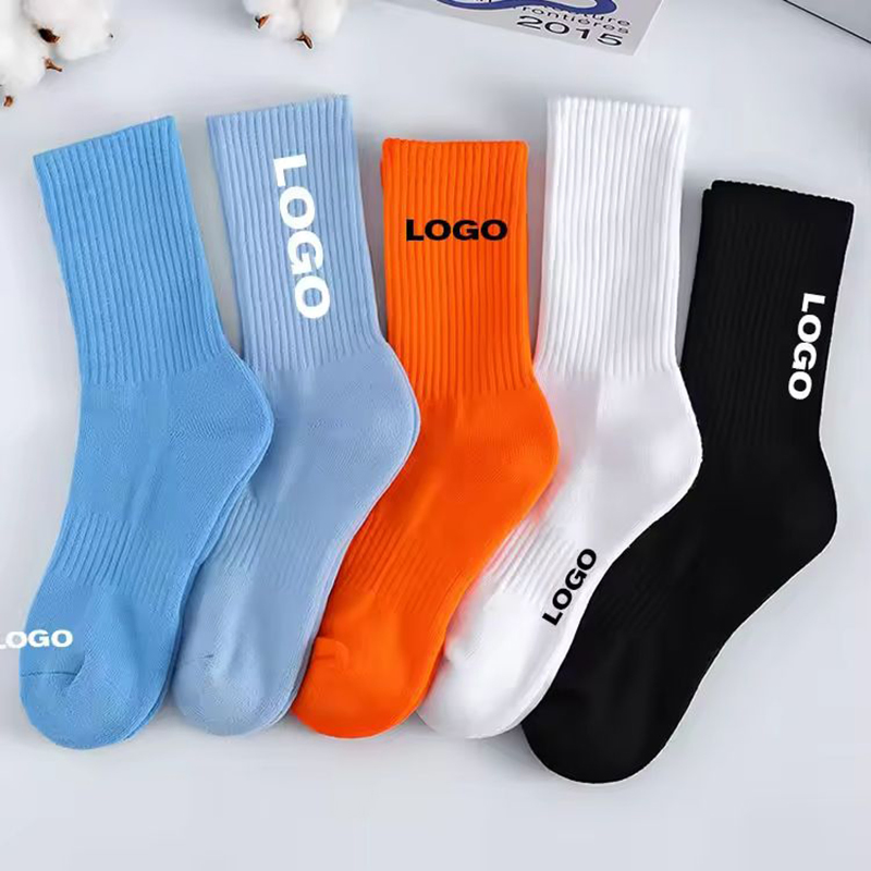Sokken Calcetines Sock-Stocking Yoga Pilates Grip Socks High Quality Crew Designer Cotton Women Men Sports Unisex Compression Custom Socks
