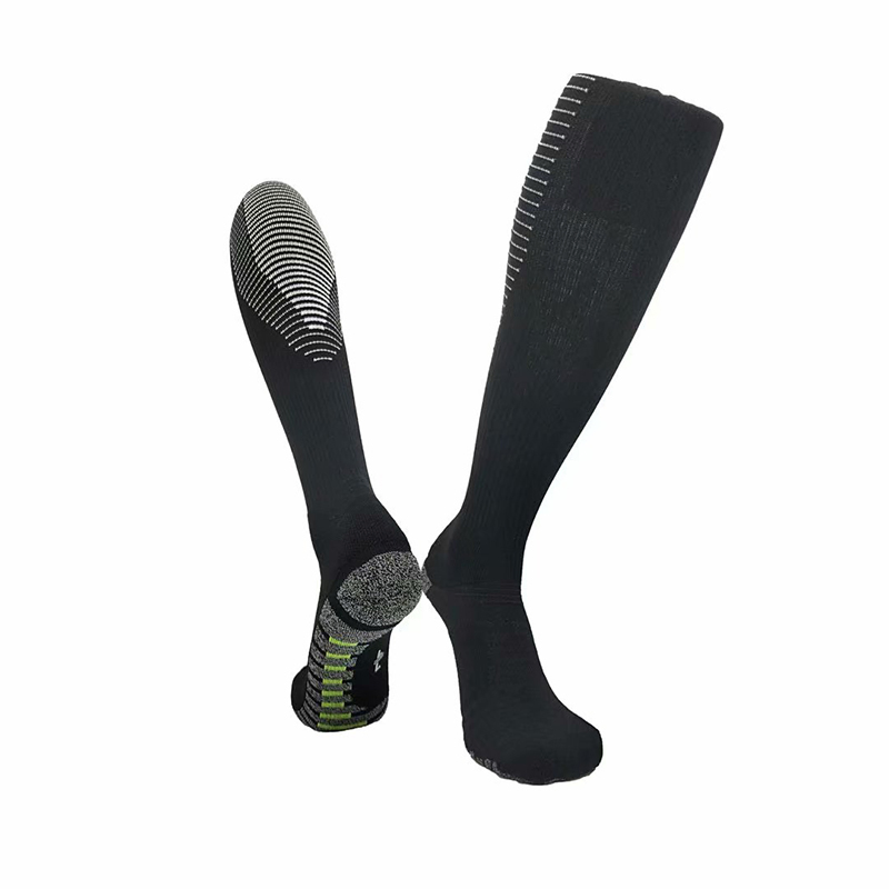 151-616# Long Anti-Slip Football Training Socks for Men