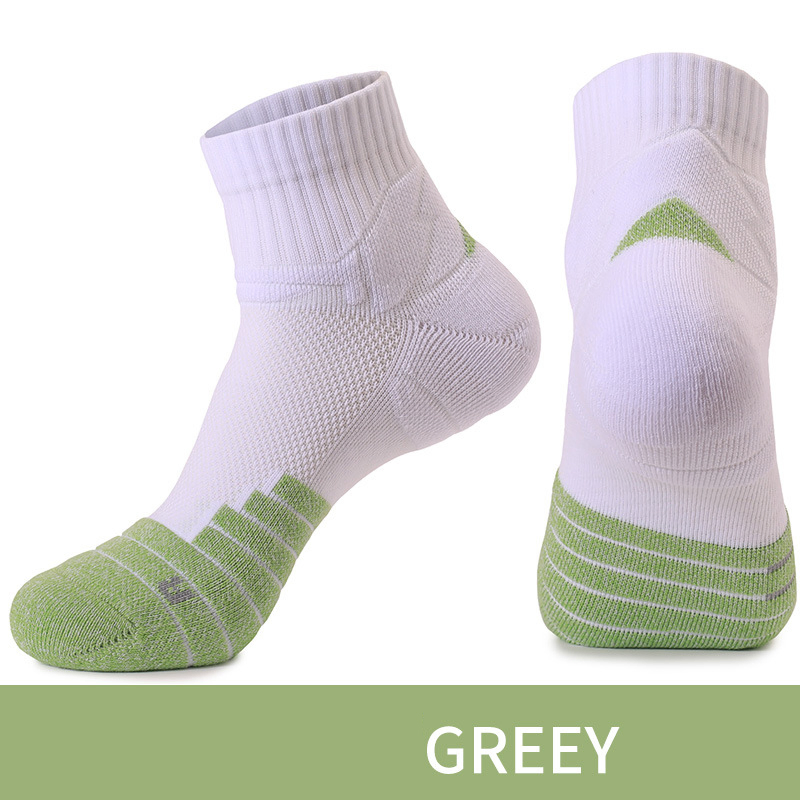 Non-Stuffy Breathable Hiking Socks Thickened Towel Soles Professional Running Sports Socks