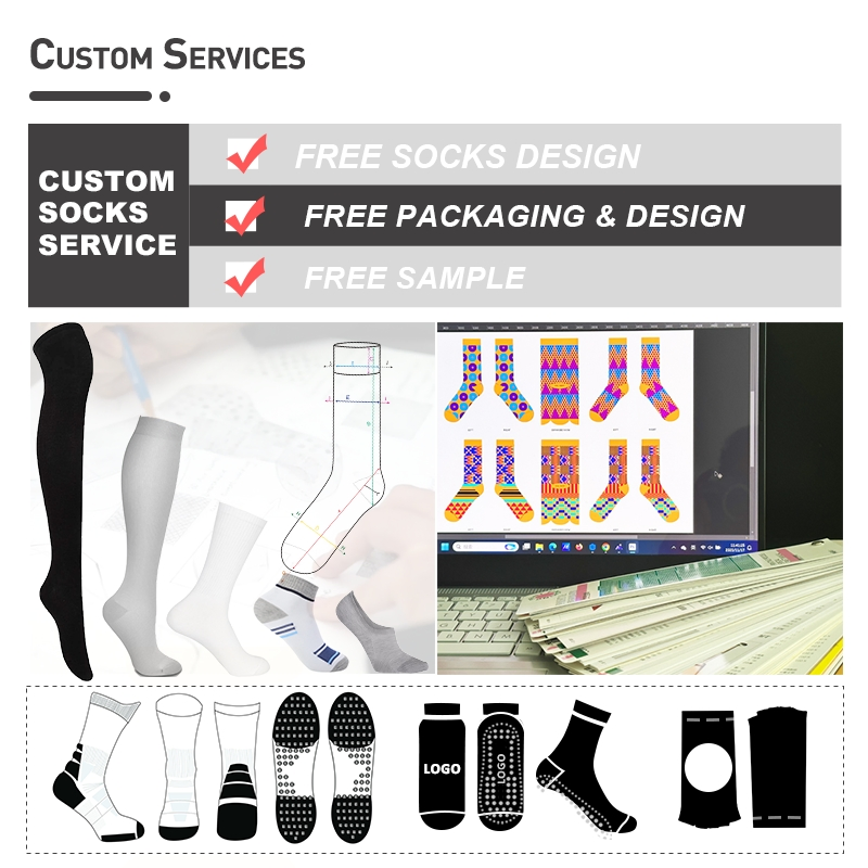 Professional Football Socks Compression Anti Slip Cotton Training Athletic Grip Socks