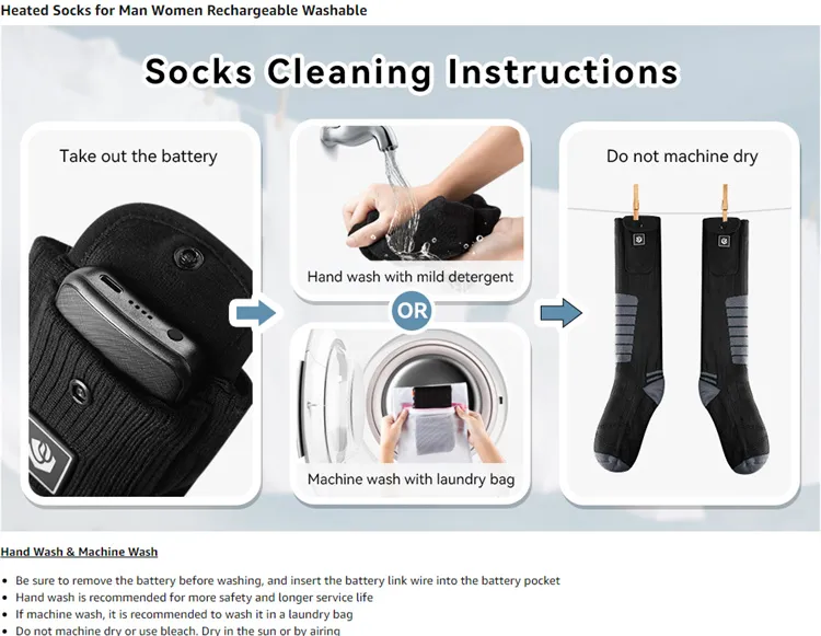 Heated Socks Battery