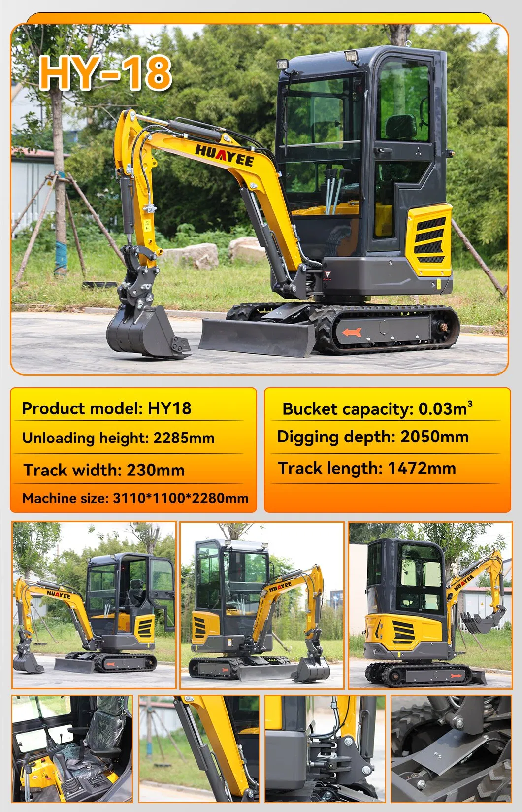 Crawler Excavator Detail 4