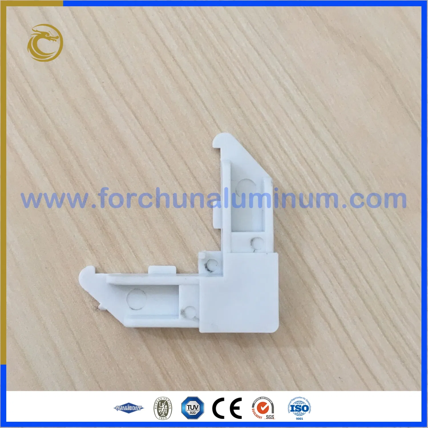 White and Black Plastic Guides for Windows