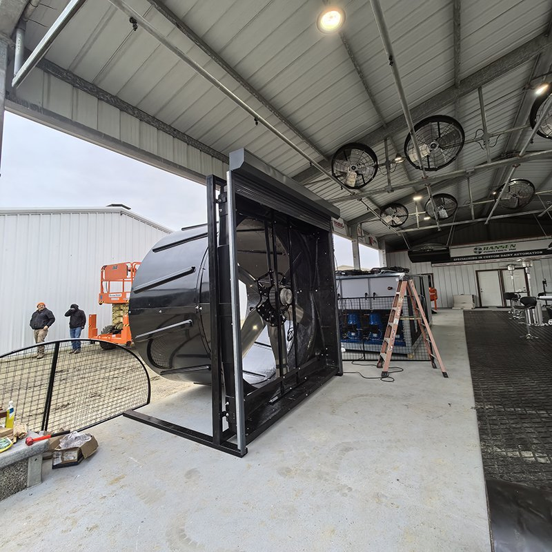 Heavy Duty Double Layer Fiberglass Exhaust Fan with 235000 Cubic Meters Per Hour Airflow for Industrial Ventilation Industrial Fan