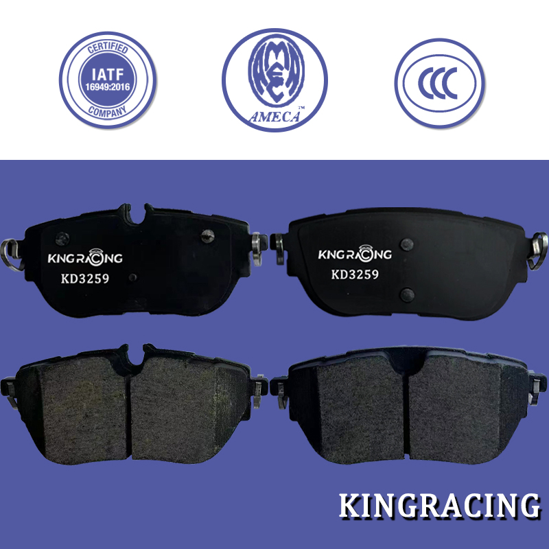 Wholesale Auto Car Accessories Part Rear Disc Brake Pads for Hongqi E-HS9