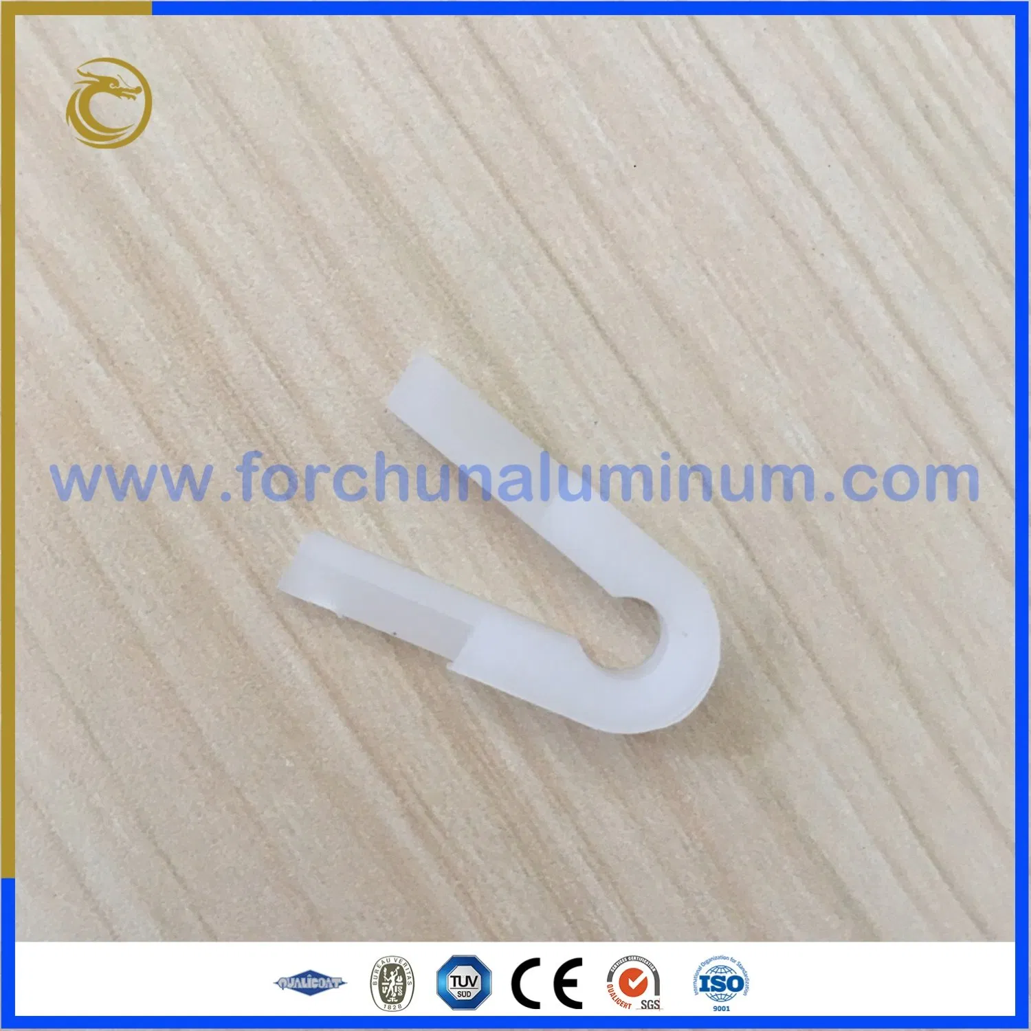 White and Black Plastic Guides for Windows