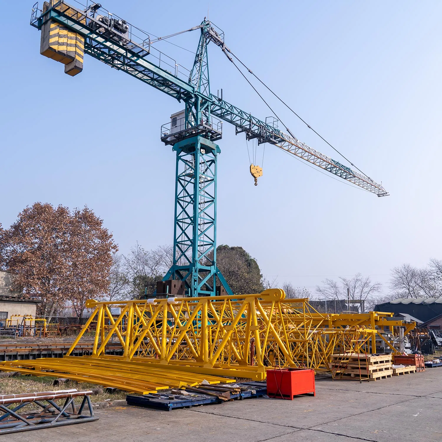 Competitive Price Tower Crane with Excellent After Sales Service High Safety Standard Tower Crane for International Construction Projects Construction Machinery