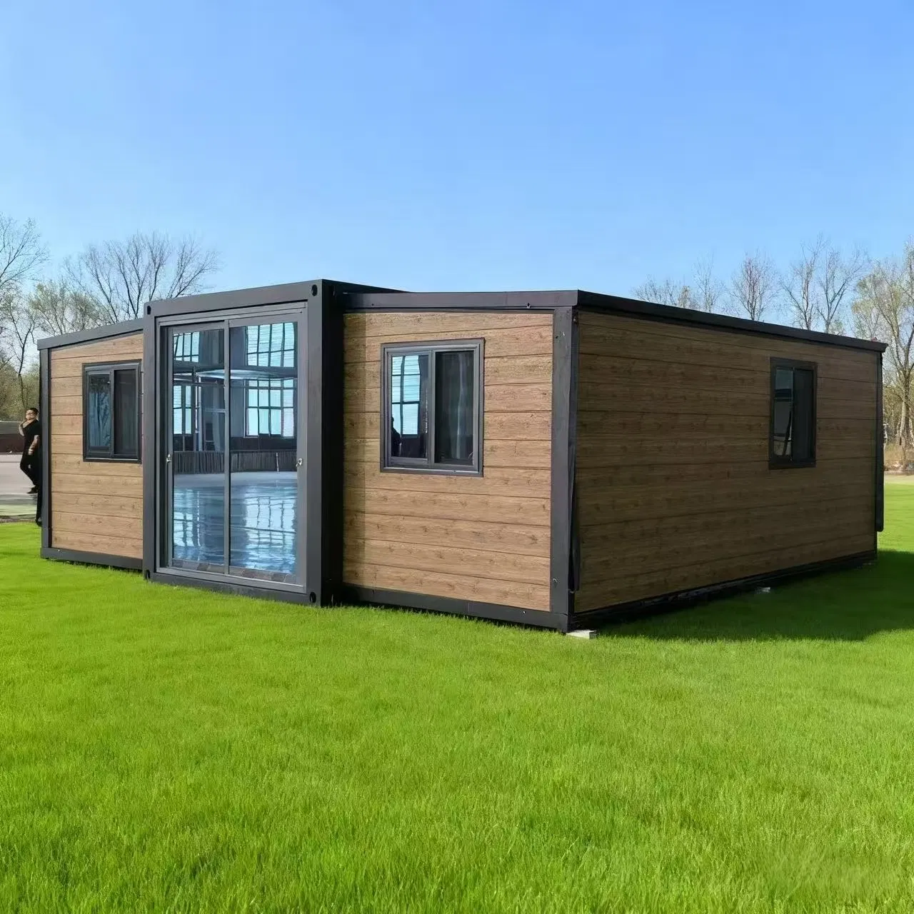 Innovative Luxury Prefab Insulation Fire and Earthquake Resistance Prefab Sandwich Panel House