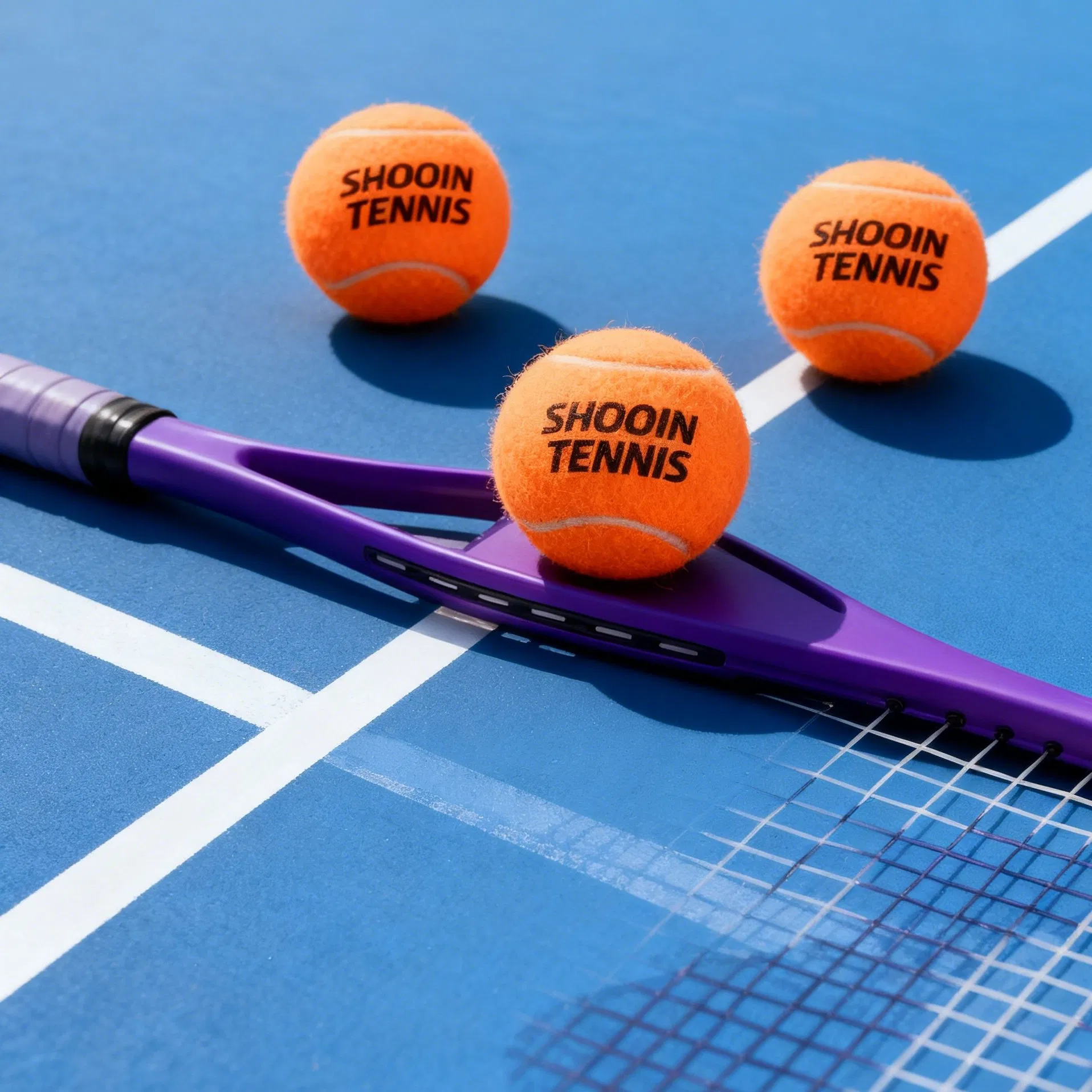 Professional Grade Tennis Balls 57% Wool, Meets International Standards