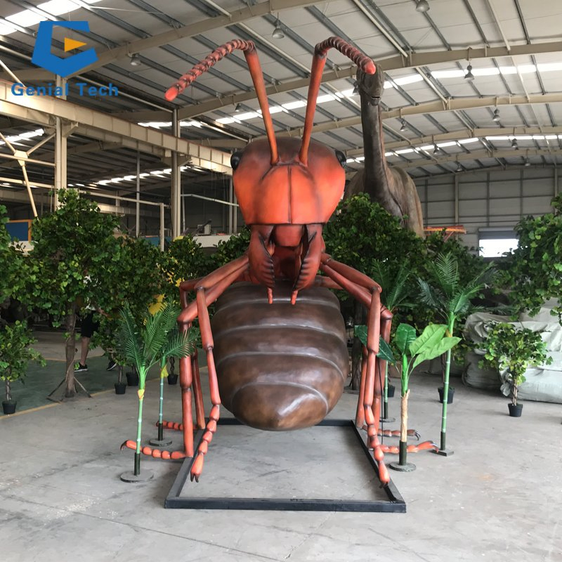 Ccaa16 Theme Park Giant Simulation Insect Animatronic Ant for Children's Garden