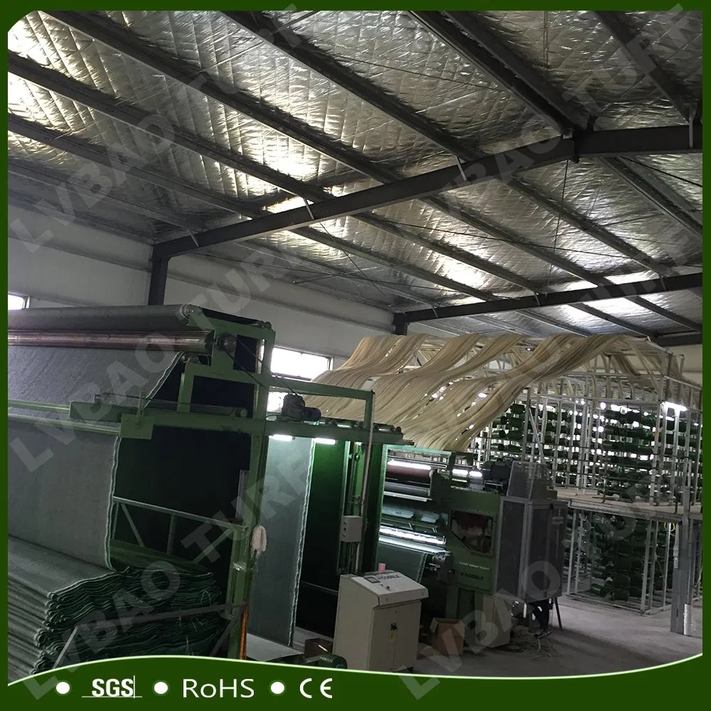 Non-Filled Soccer PE Synthetic Durable Anti-Fire UV-Resistance Football Monofilament Sports Artificial Turf