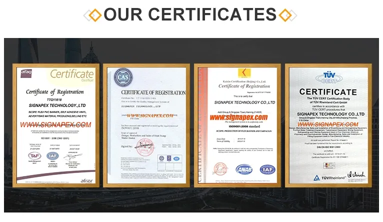Certification Documents