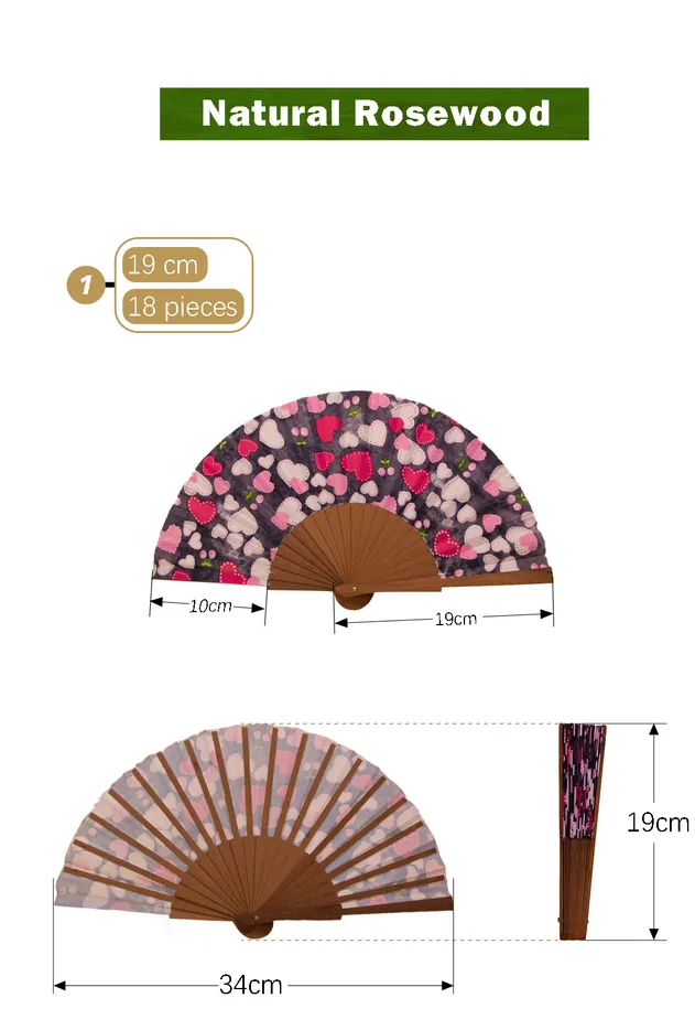 Bamboo Hand Fan