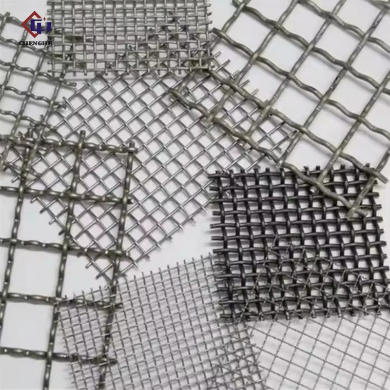 Quarry Special High Wear-Resistant Steel Wire Mesh Durable Automatic Cleaning Anti-Blocking Coil Screens Low Cost Cutting-Plain