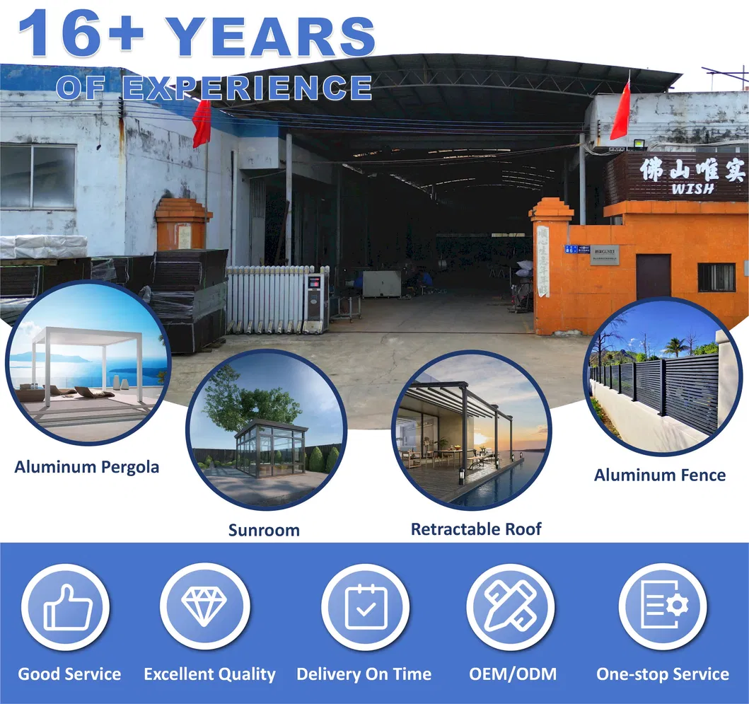 Motorized Aluminum Pergola Overview