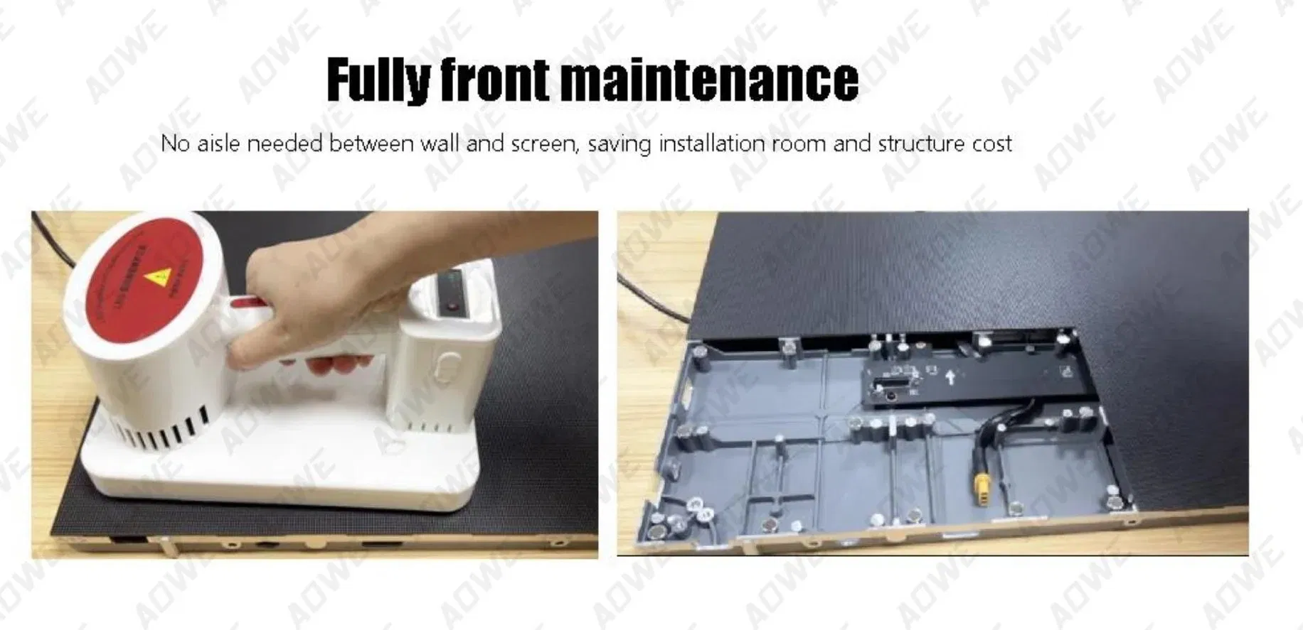 600X337.5mm 4K Indoor P1.25 P1.56 P1.87 Fixed Installation LED Screen