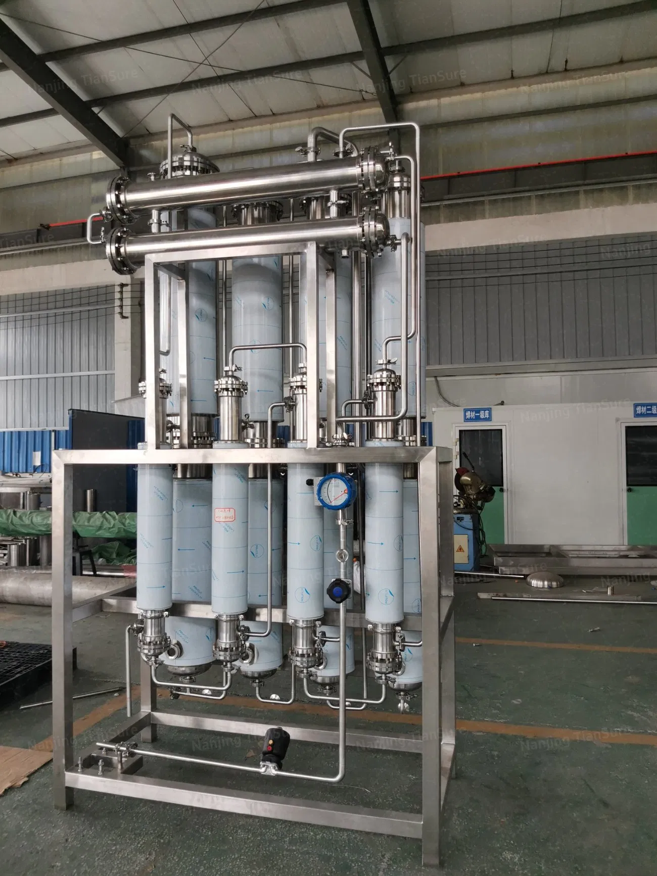 High Quality Pharmaceutical Field Water for Injection Multi-Effect Distilled Water Machine