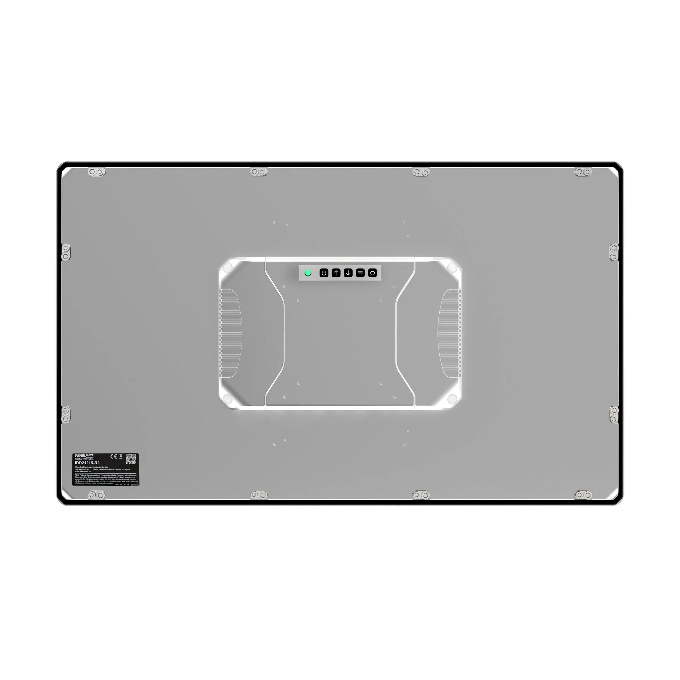 21.5 Inch Embedded Industrial Panel Touch Monitor IP65 Waterproof&Dustproof Resistive Touchscreen Industrial Display with RJ45 Idd-Link4