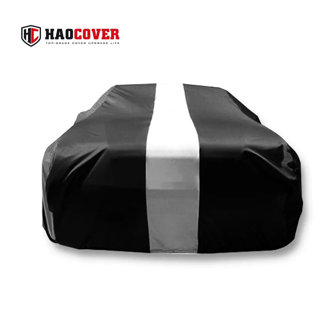 Patchwork Color Design Indoor Car Cover Dustproof Breathable Universal Size