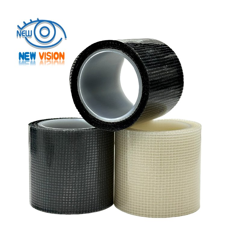 Strong Adhesive &amp; Waterproof Fiberglass Window Screen Repair Kit Tape Fiberglass Mesh Screen Repair Tape