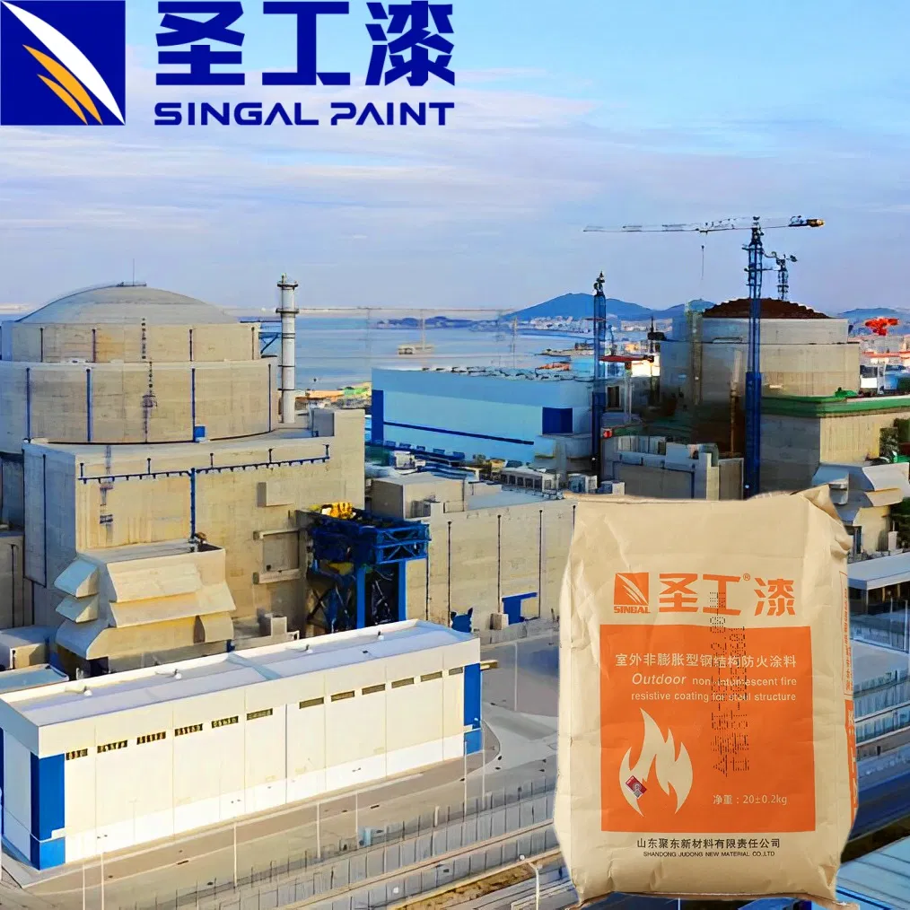 Non-Toxic Eco-Friendly Outdoor Non-Intumescent Fire-Resistive Thick Fireproof Coating for Steel Structures