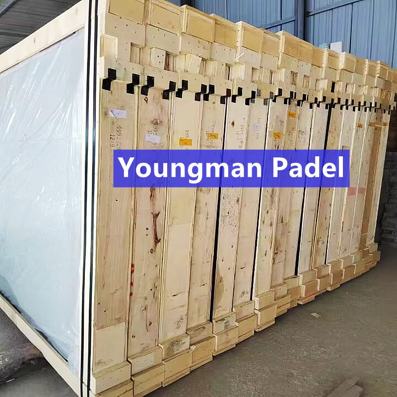 International Padel Federation Standard Super Panoramic Padel Court with Factory Price