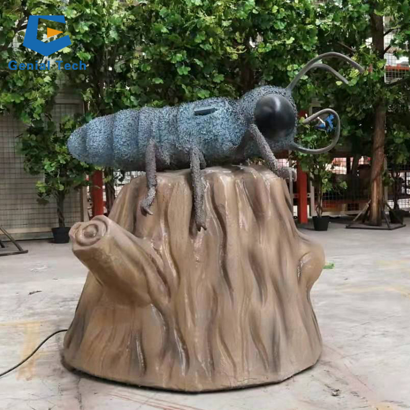 Ccaa15 Science Exhibition Robotic Insect Playground Animatronic Flying Insect Model