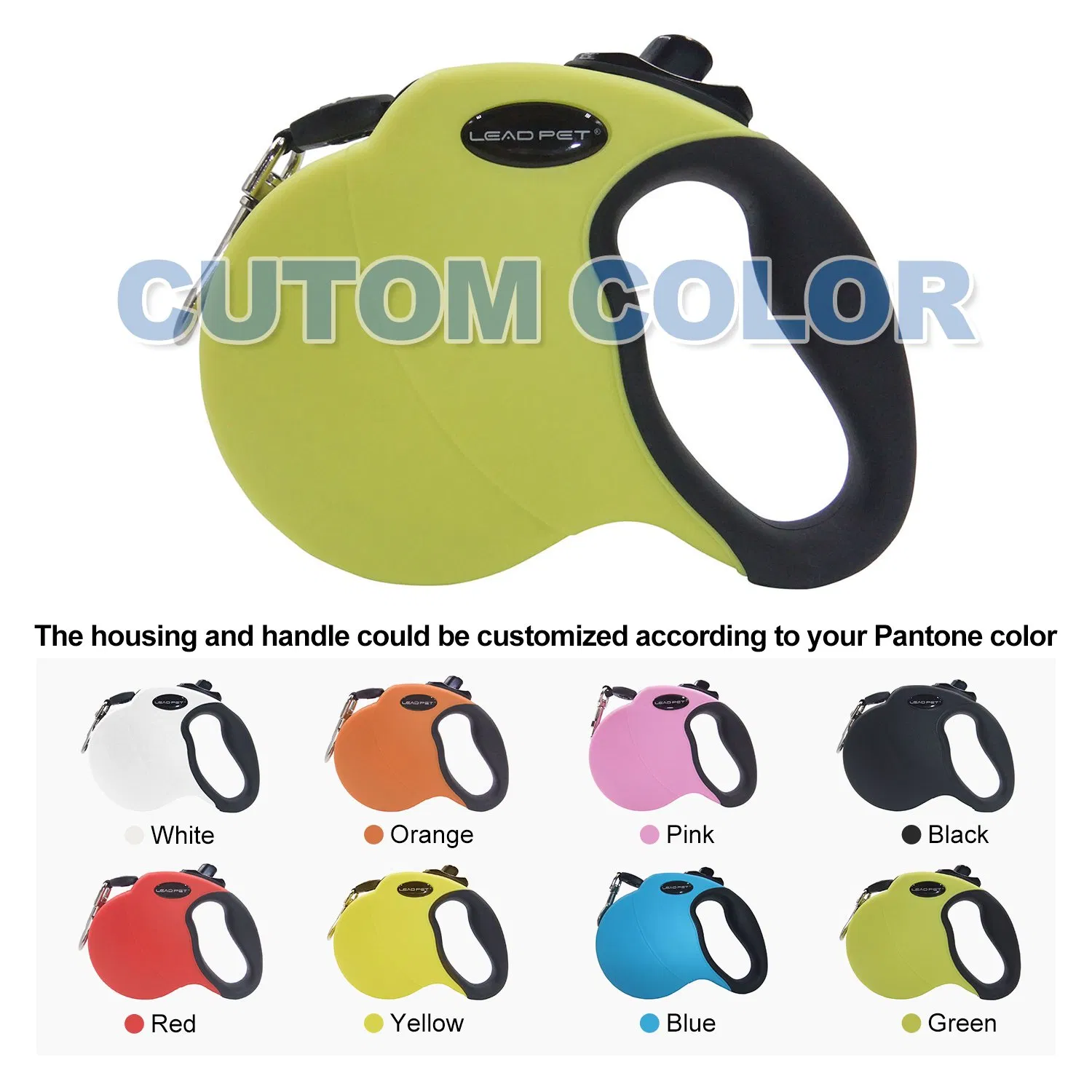 Dog Walking Pet Leash for Medium Large Dogs Heavy Duty Retractable Dog Leash Pet Products