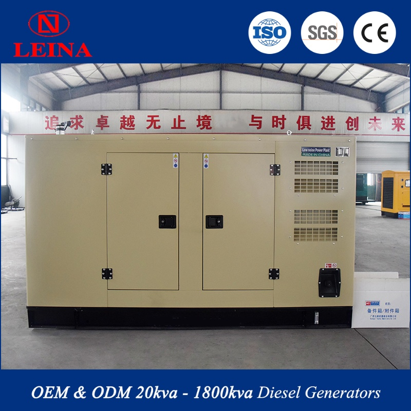 50kw-500kw Eco Friendly Free Energy Generator Yuchai Diesel Power Generator Soundproof Box Silent Diesel Generator