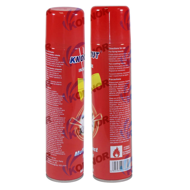 Knock Down 300ml Bug Spray Kills Flying and Crawling Insects