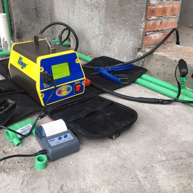 20 to 250mm Touch Screen with Scanner and Scrapper PE Electrofusion Welding Machine
